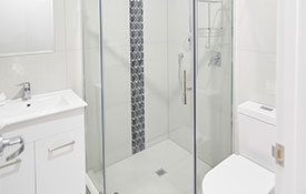 private bathroom of Twin room